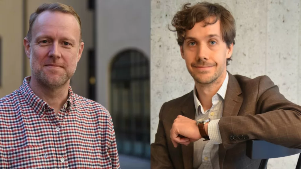 Carl Moberg, CEO of Avassa, and Johan Tordsson, CEO of Elastisys