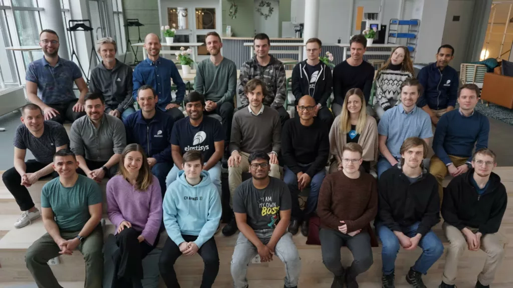 Elastisys team photo, spring 2022